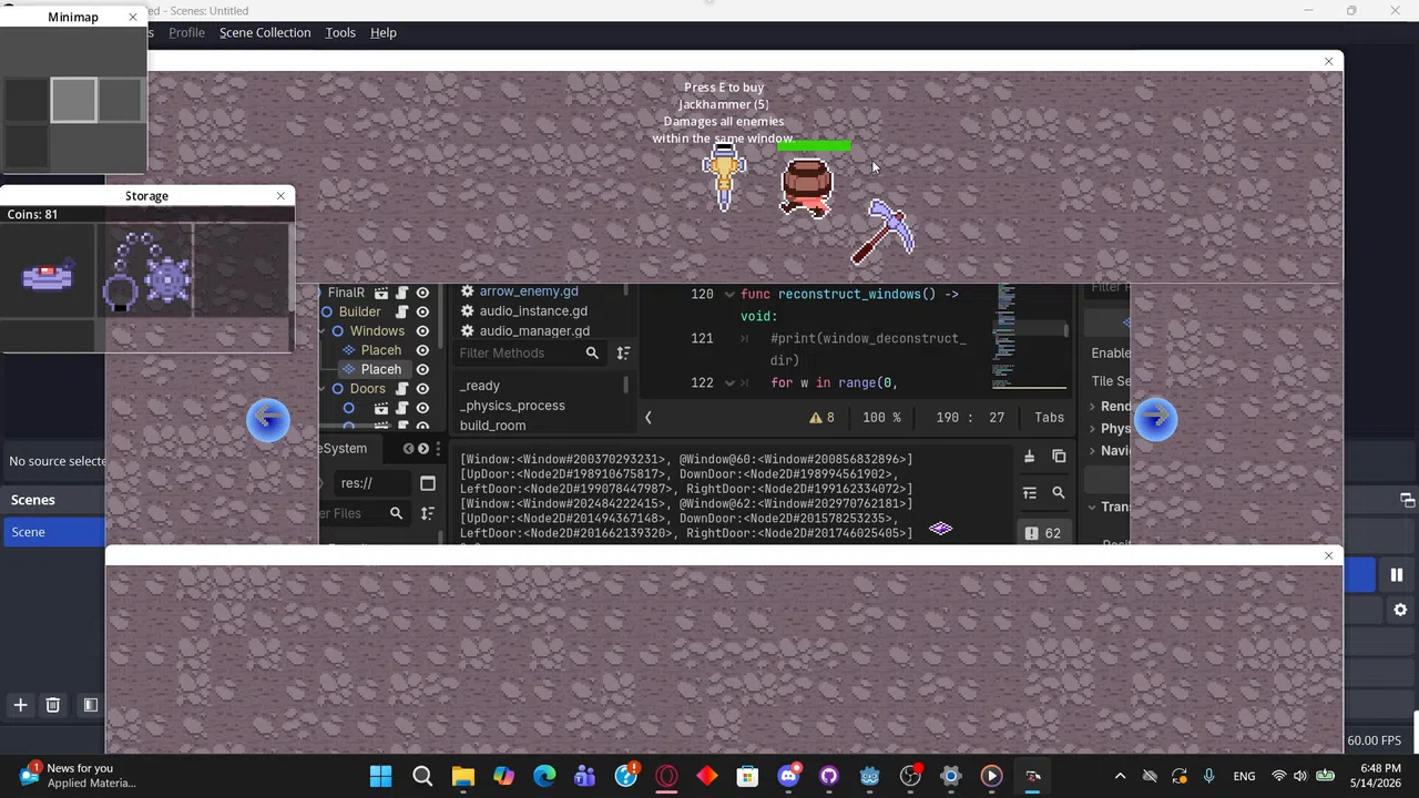 Coredump Screenshot 1