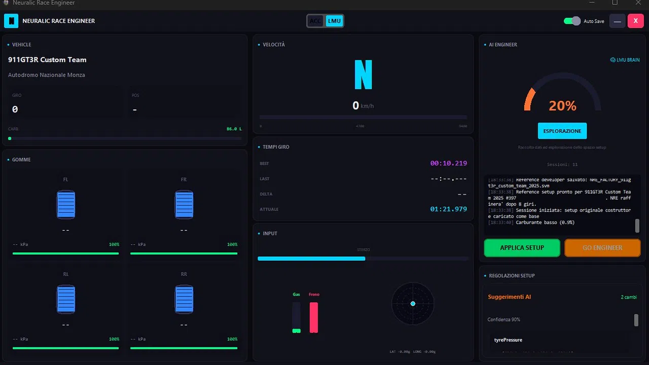 Neuralic Race Engineer Screenshot 1