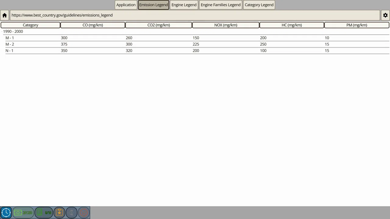 Carbon Compliance Screenshot 2