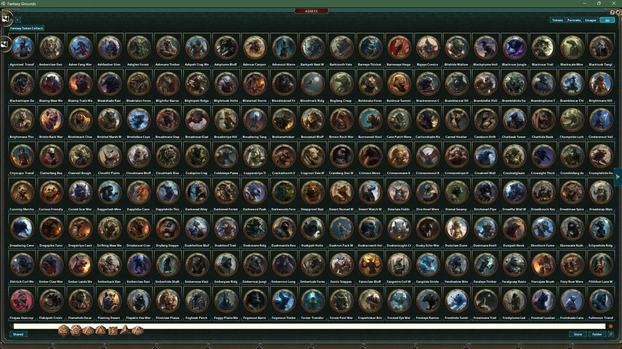 Fantasy Grounds - Fantasy Token Collection - Lycanthrope 01 Screenshot 4