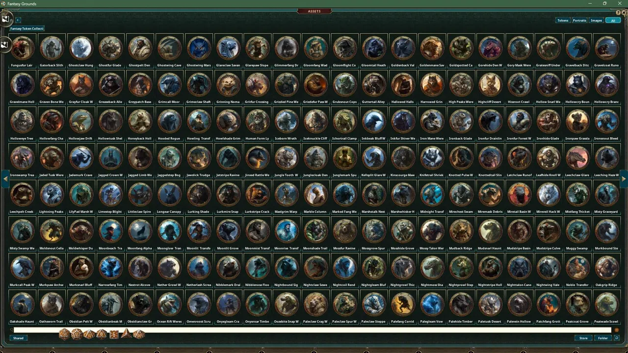 Fantasy Grounds - Fantasy Token Collection - Lycanthrope 01 Screenshot 3