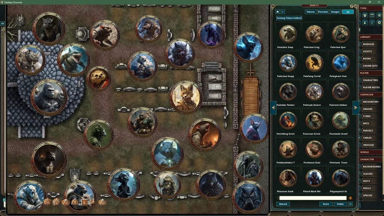 Fantasy Grounds - Fantasy Token Collection - Lycanthrope 01 Screenshot 1