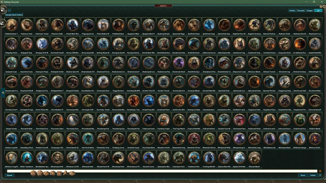 Fantasy Grounds - Fantasy Token Collection - Lycanthrope 01 Screenshot 0