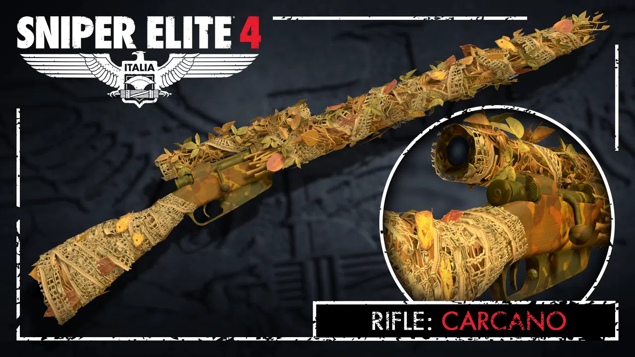 Sniper Elite 4 - Camouflage Rifles Skin Pack Screenshot 4