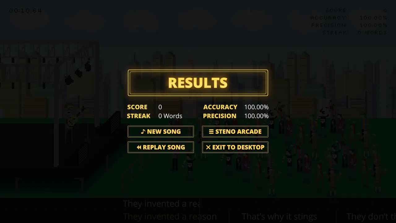 Steno Arcade Screenshot 1