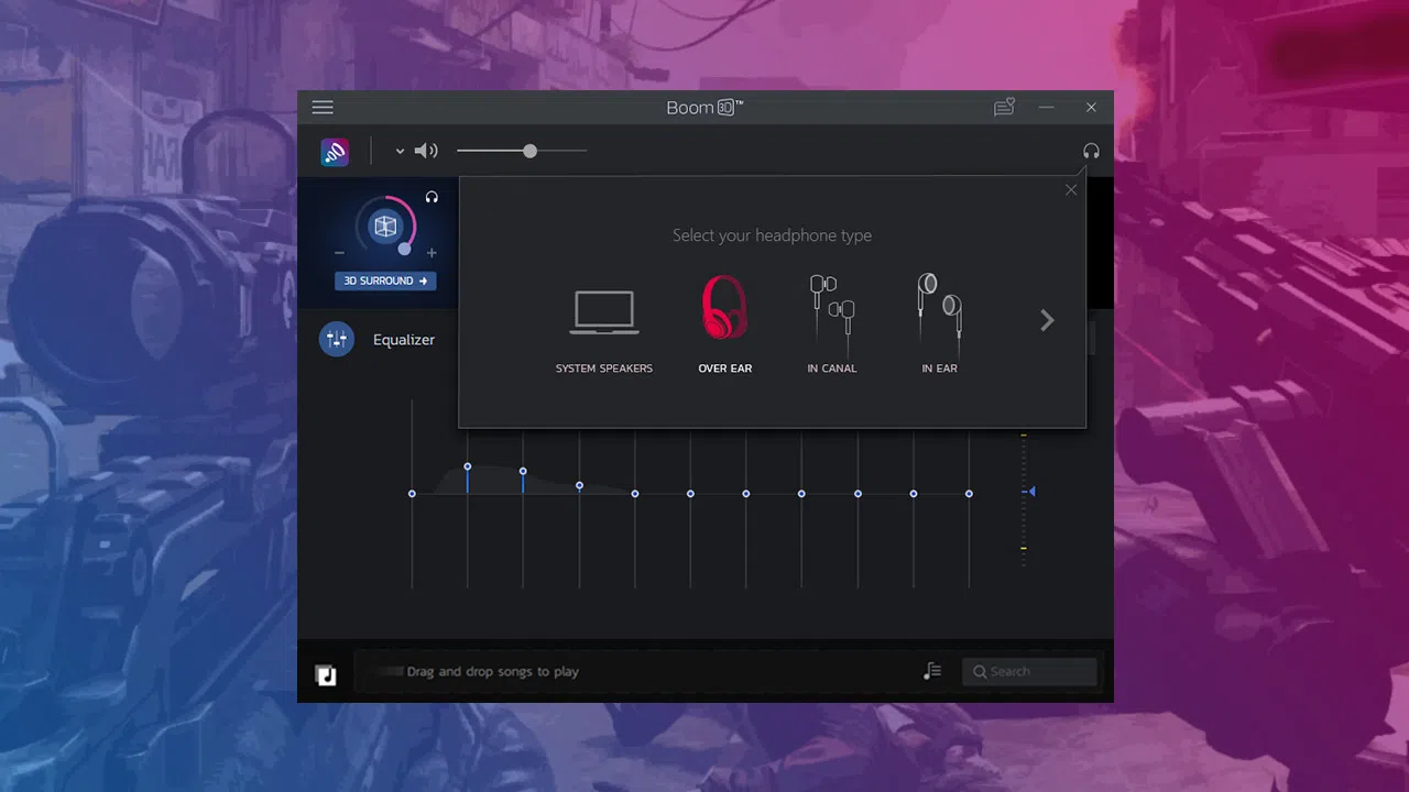 Boom 3D Windows: Experience 3D surround sound in games Screenshot 4