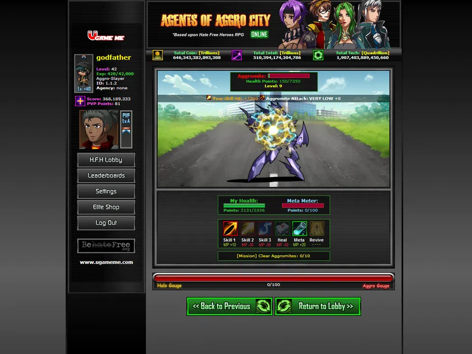 Agents of Aggro City Online Screenshot 1