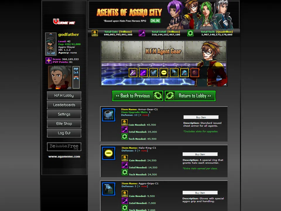 Agents of Aggro City Online Screenshot 3