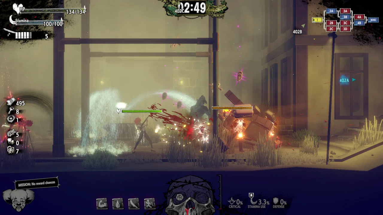 HOTEL BARCELONA - Late Check-Out DLC: From Dusk Valley to Grandall Estate. Screenshot 1