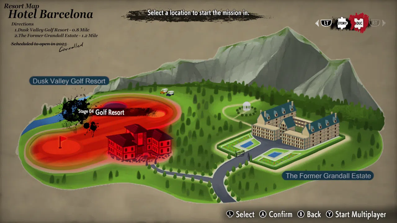 HOTEL BARCELONA - Late Check-Out DLC: From Dusk Valley to Grandall Estate. Screenshot 0