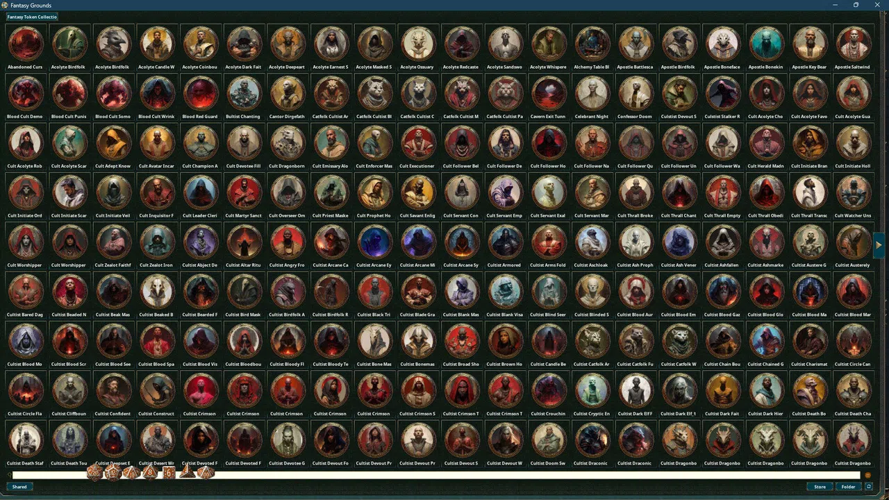 Fantasy Grounds - Fantasy Token Collection - Cultist 01 Screenshot 4