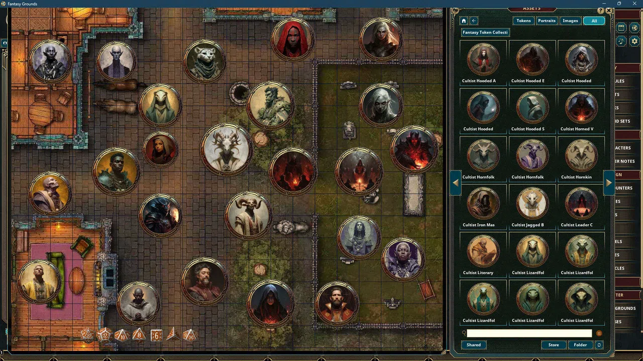 Fantasy Grounds - Fantasy Token Collection - Cultist 01 Screenshot 2