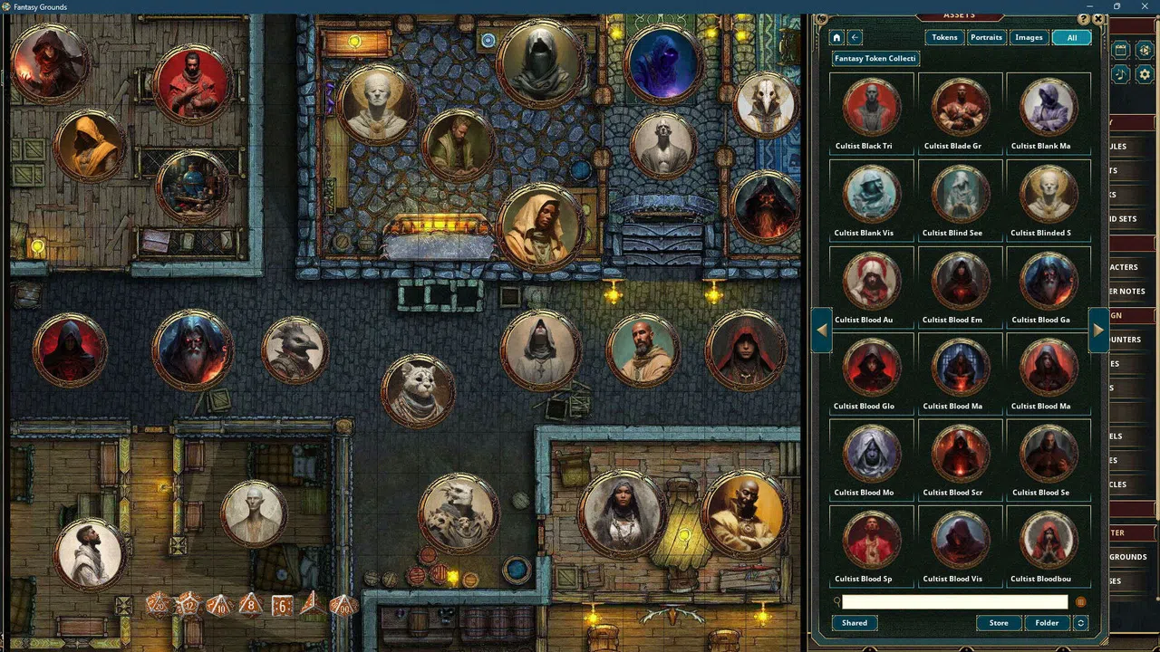 Fantasy Grounds - Fantasy Token Collection - Cultist 01 Screenshot 1