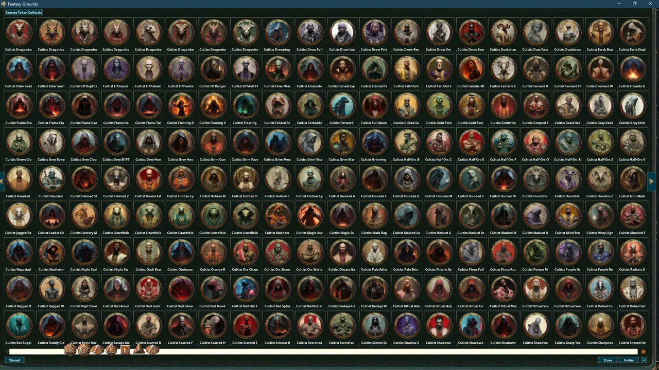 Fantasy Grounds - Fantasy Token Collection - Cultist 01 Screenshot 3
