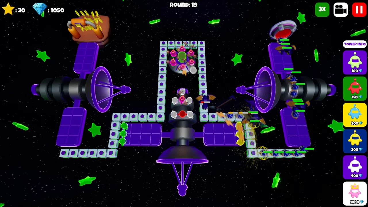 Glowbot Tower Defense Screenshot 5