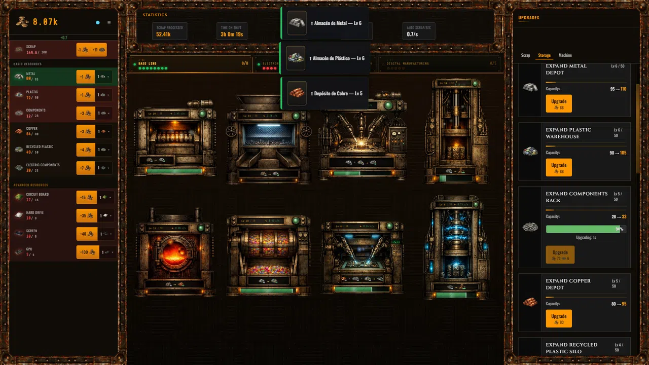 Scrap Yard Idle Screenshot 3