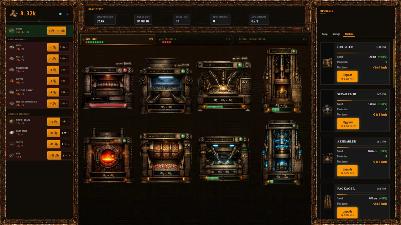 Scrap Yard Idle Screenshot 0
