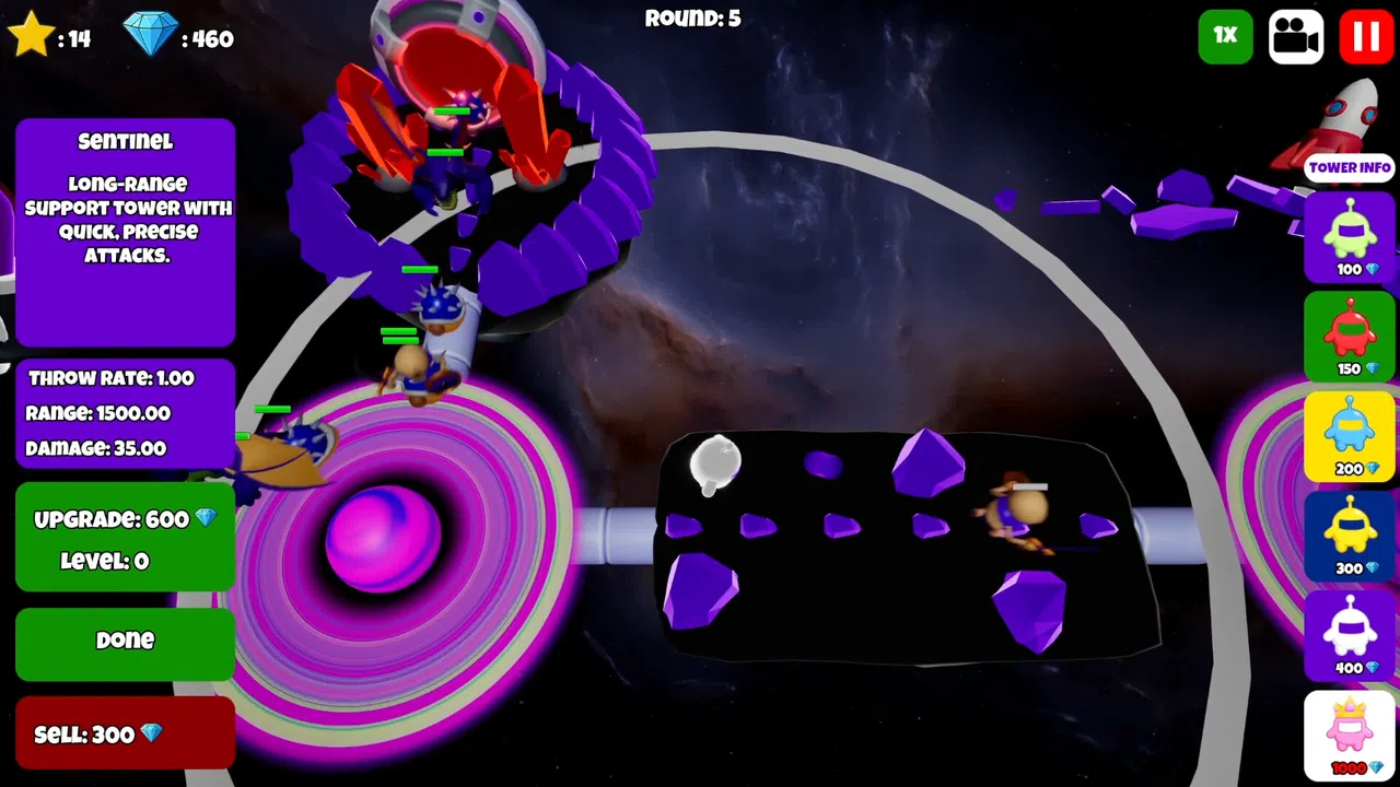 Glowbot Tower Defense Demo Screenshot 5