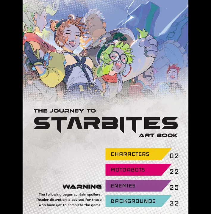 The Journey to STARBITES Art Book Screenshot 1