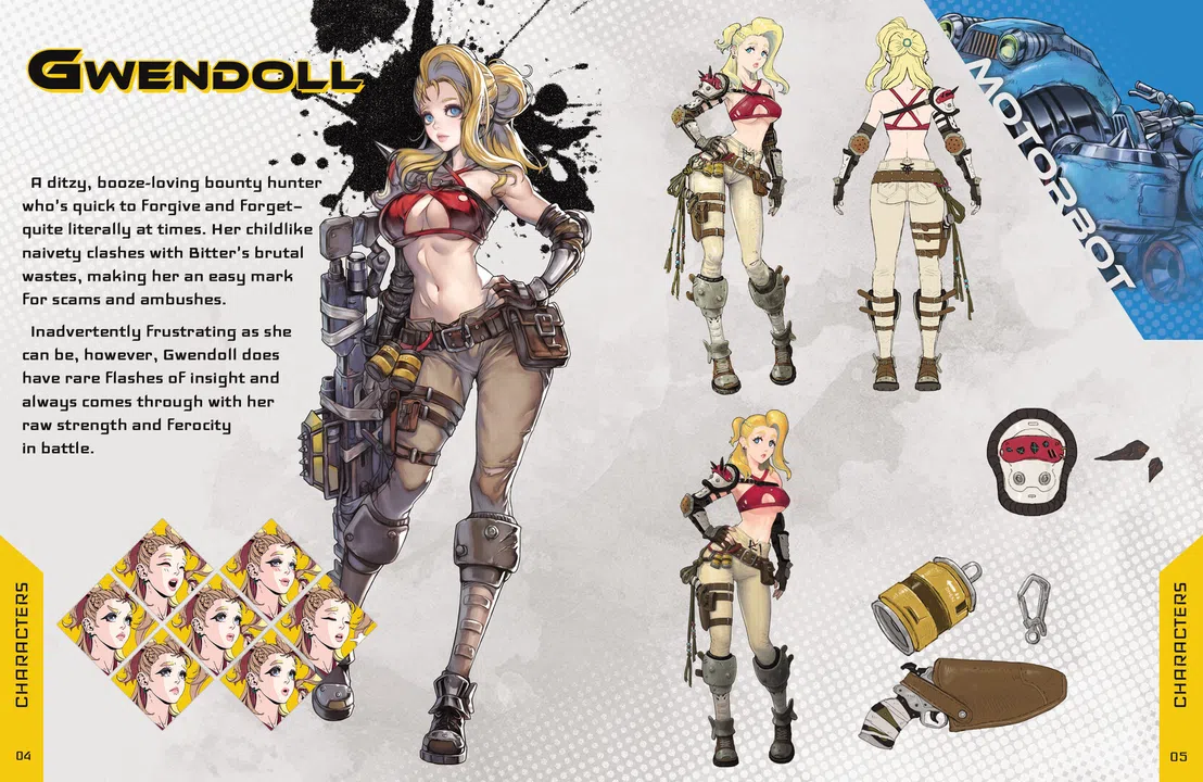 The Journey to STARBITES Art Book Screenshot 2