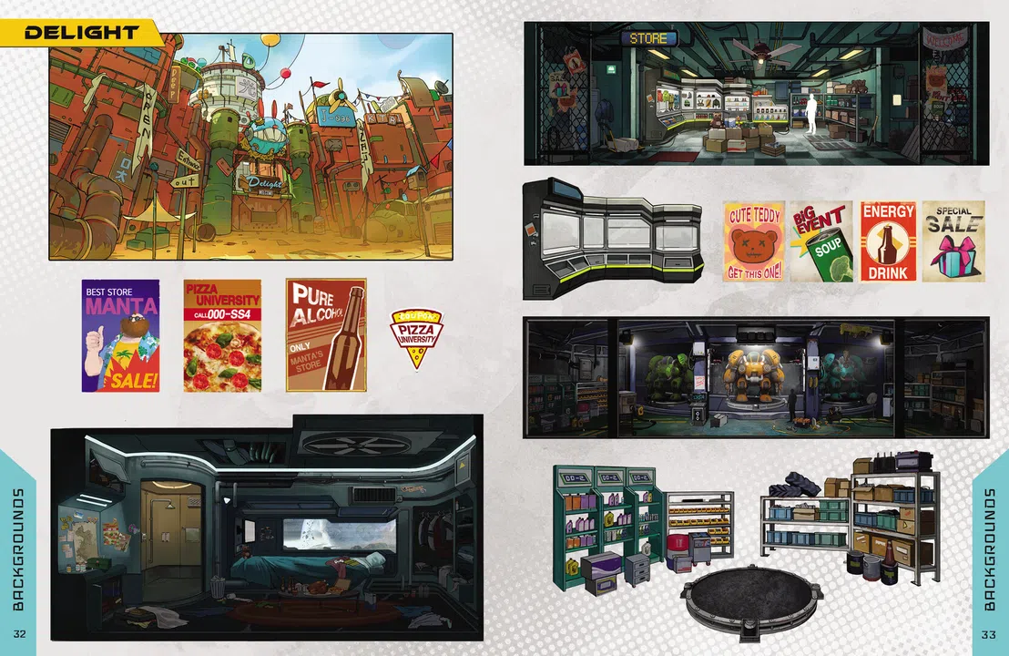 The Journey to STARBITES Art Book Screenshot 4