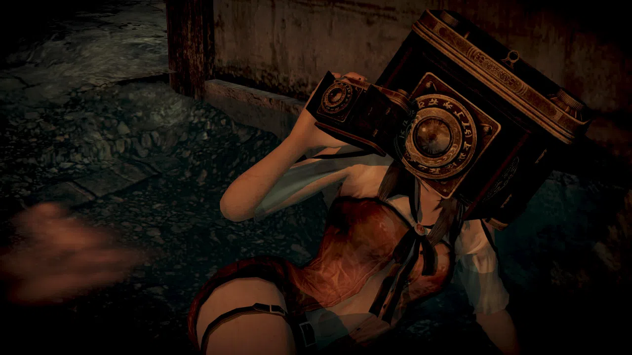 FATAL FRAME / PROJECT ZERO: MOBW - Yuri/Miu/Ren Exclusive Costume: Camera Obscura Hat & Yuri/Miu Exclusive Costume:  Witch's Hat Screenshot 0