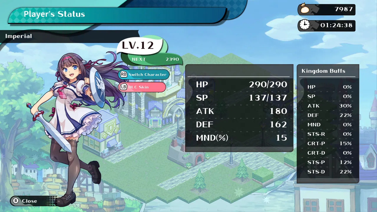 Kingdom's Return - "Gal*Gun: Double Peace" Crossover Character Skin Screenshot 0