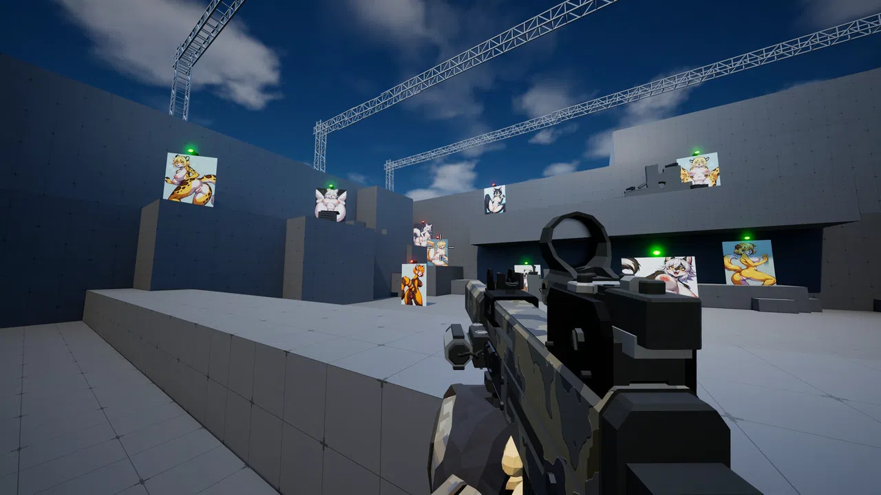 Furry Aim Trainer 2 : Multiplayer Gooning Screenshot 3