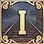 Gathering speed, leaving the station icon