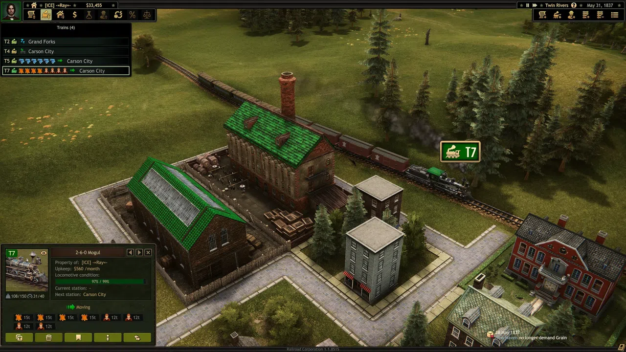 Railroad Corporation Screenshot 5