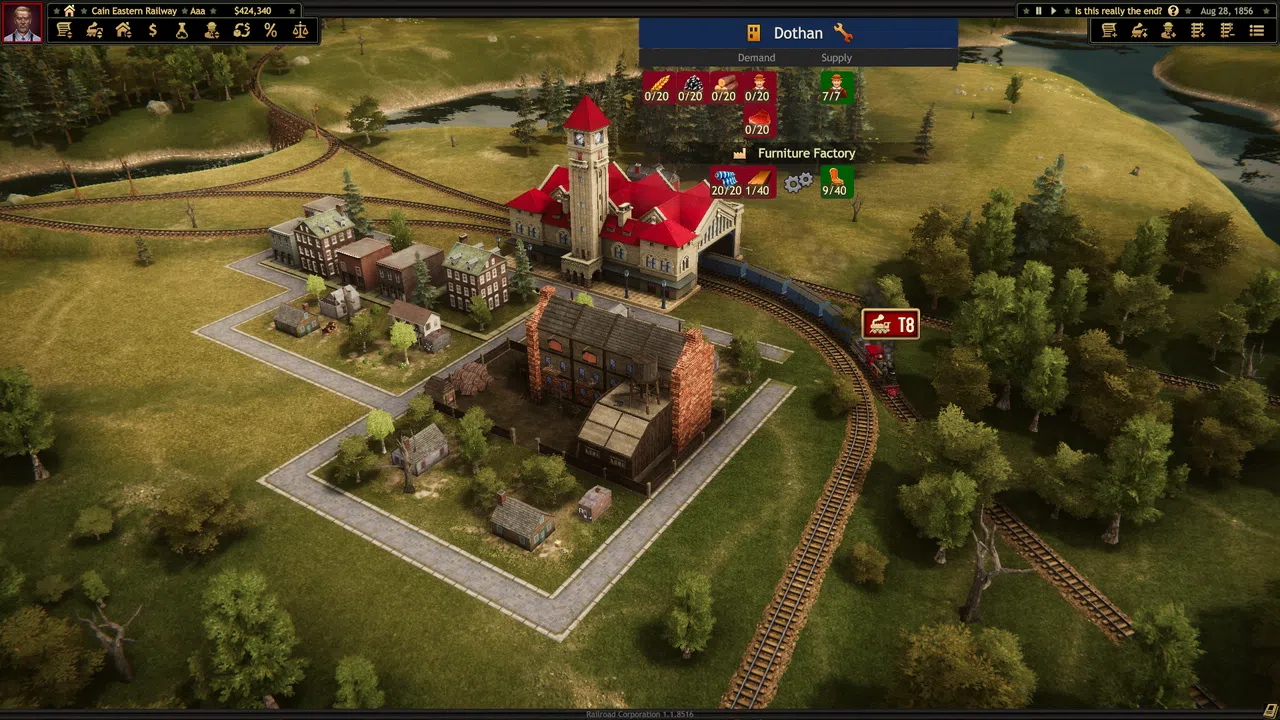 Railroad Corporation Screenshot 6