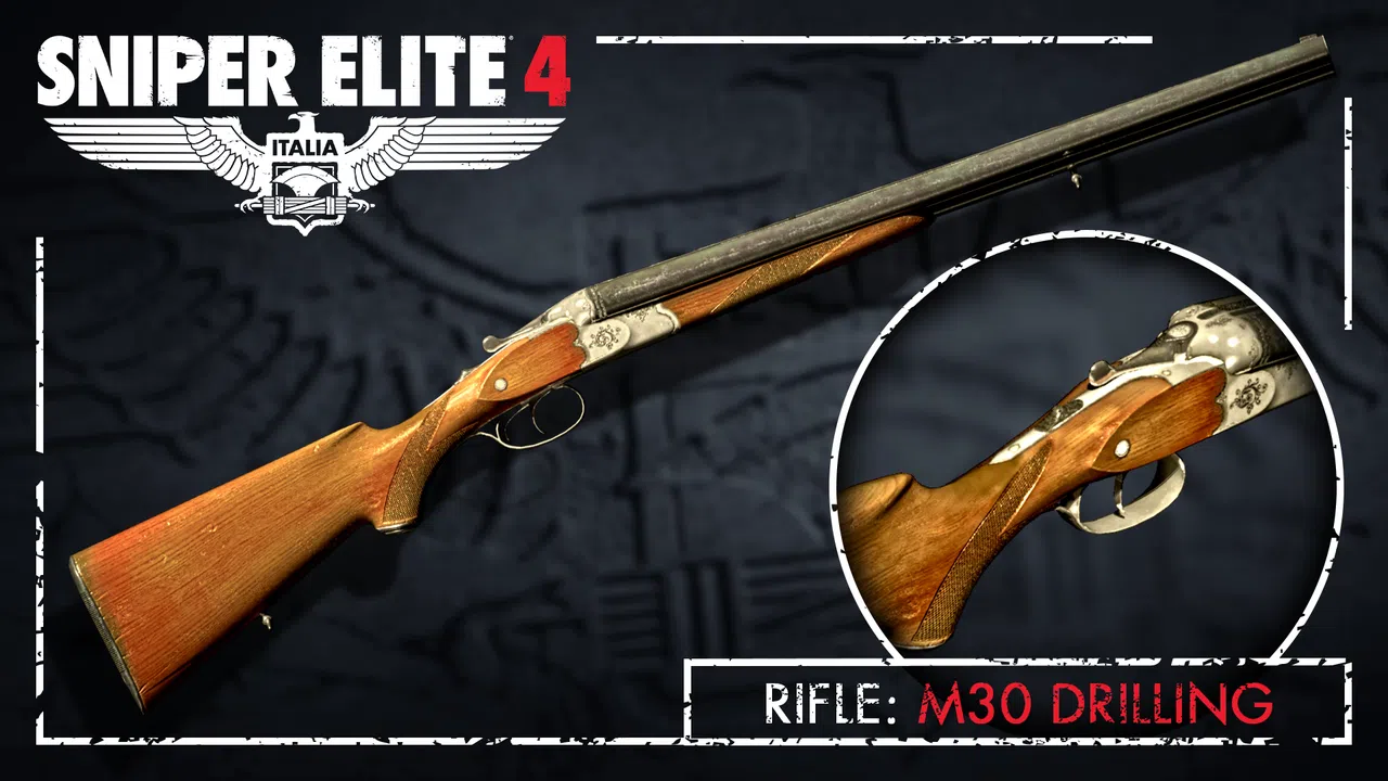 Sniper Elite 4 - Lock and Load Weapons Pack Screenshot 1