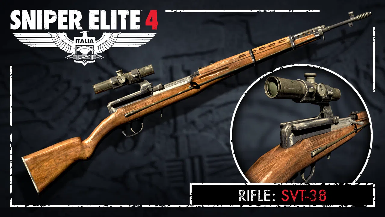 Sniper Elite 4 - Lock and Load Weapons Pack Screenshot 3