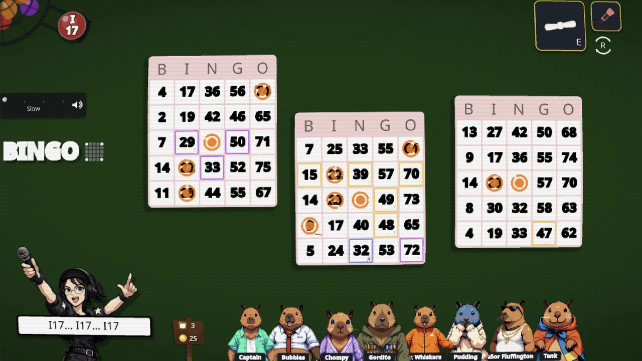 Capybara Bingo Screenshot 2
