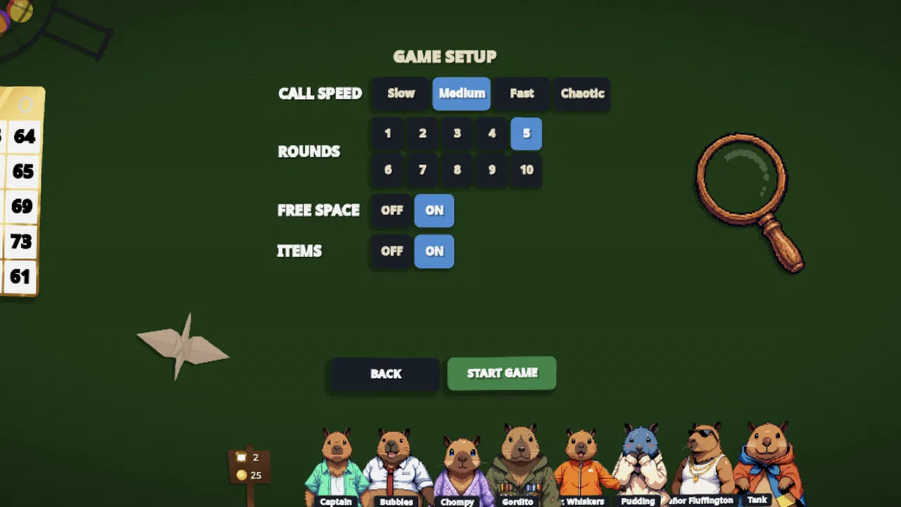 Capybara Bingo Screenshot 4