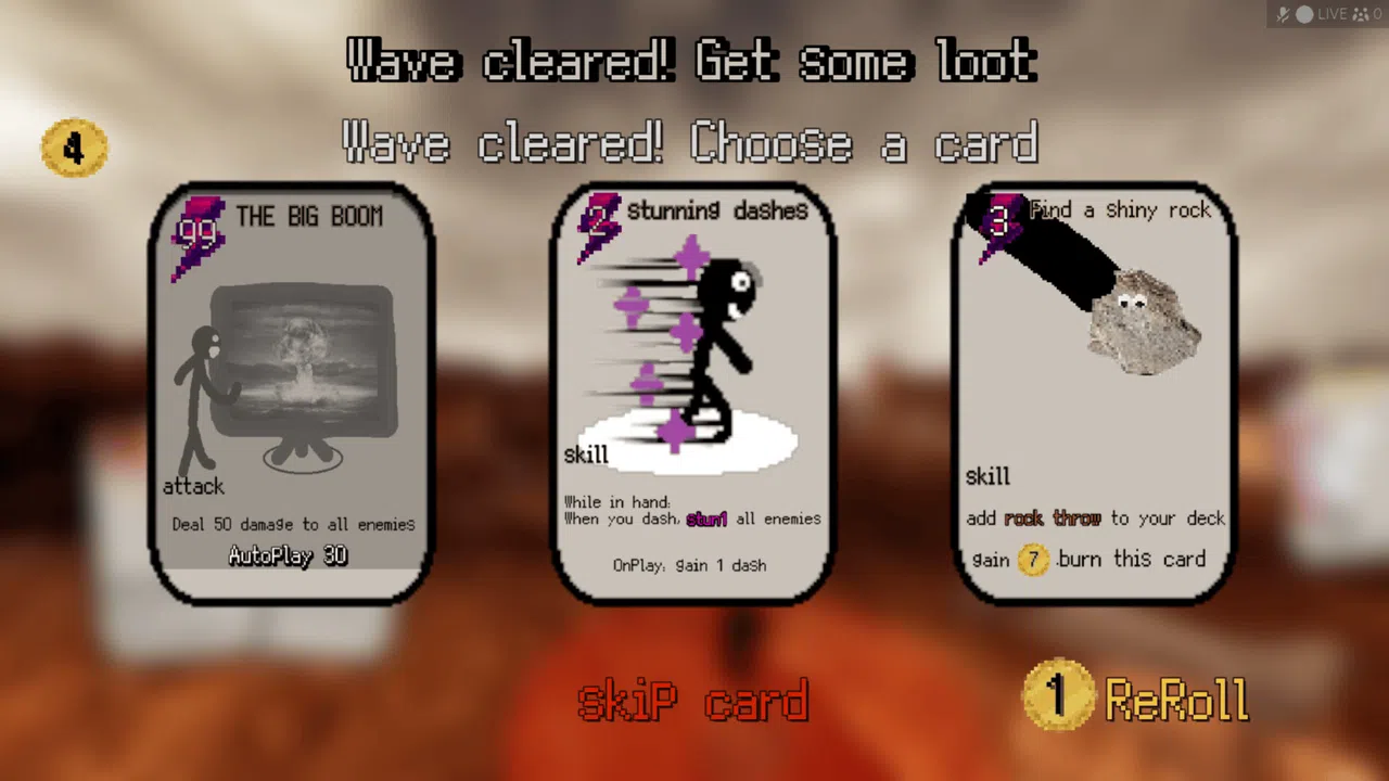 Cards of Action Demo Screenshot 2