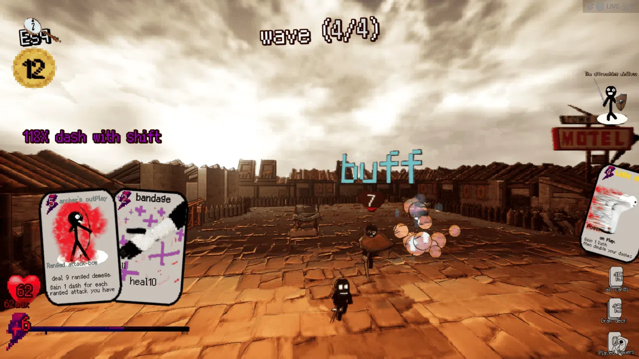 Cards of Action Demo Screenshot 0