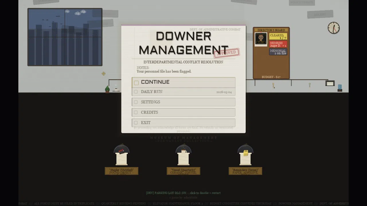 Downer Management Screenshot 1