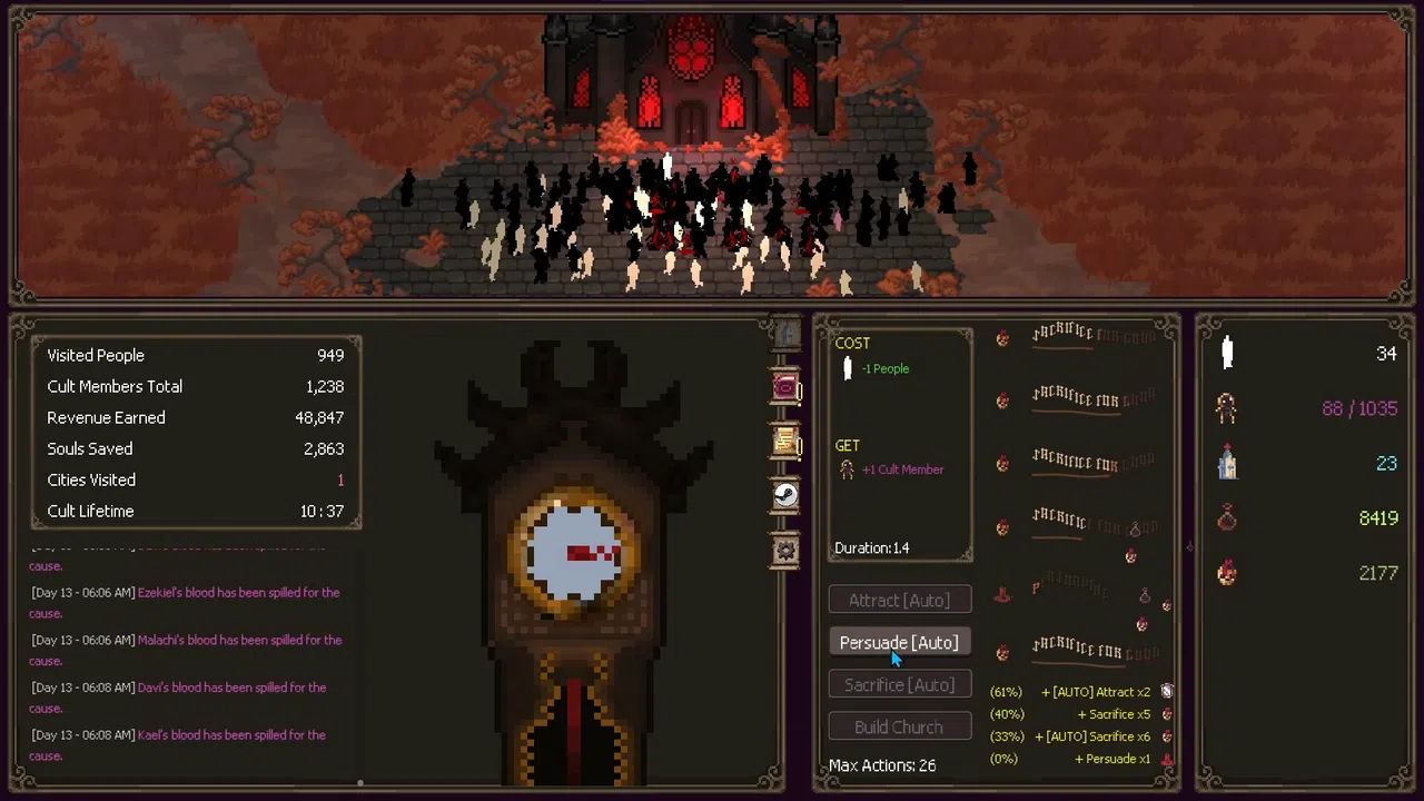 Cult Inc. Screenshot 2