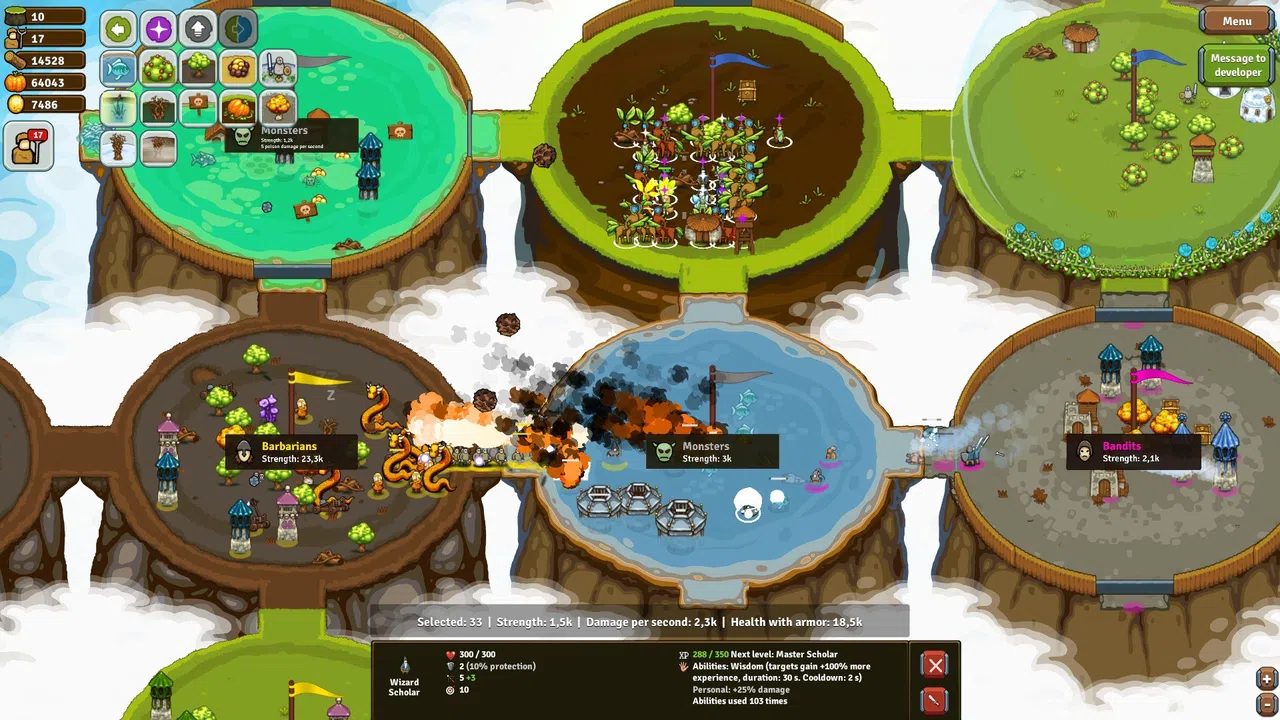 Circle Empires Rivals: Forces of Nature Screenshot 7