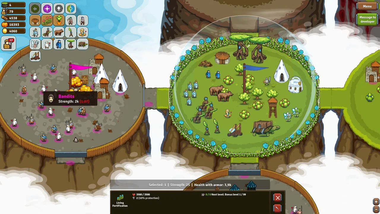 Circle Empires Rivals: Forces of Nature Screenshot 0