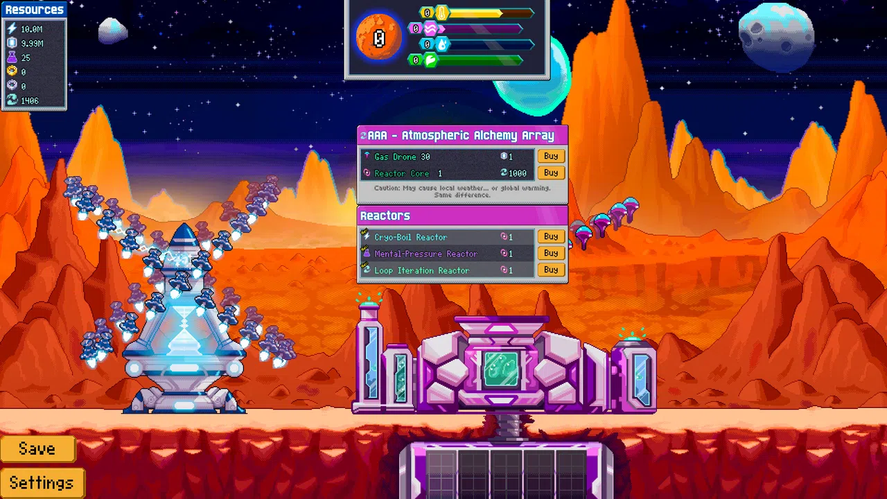 Mars I.D.L.E. Screenshot 1