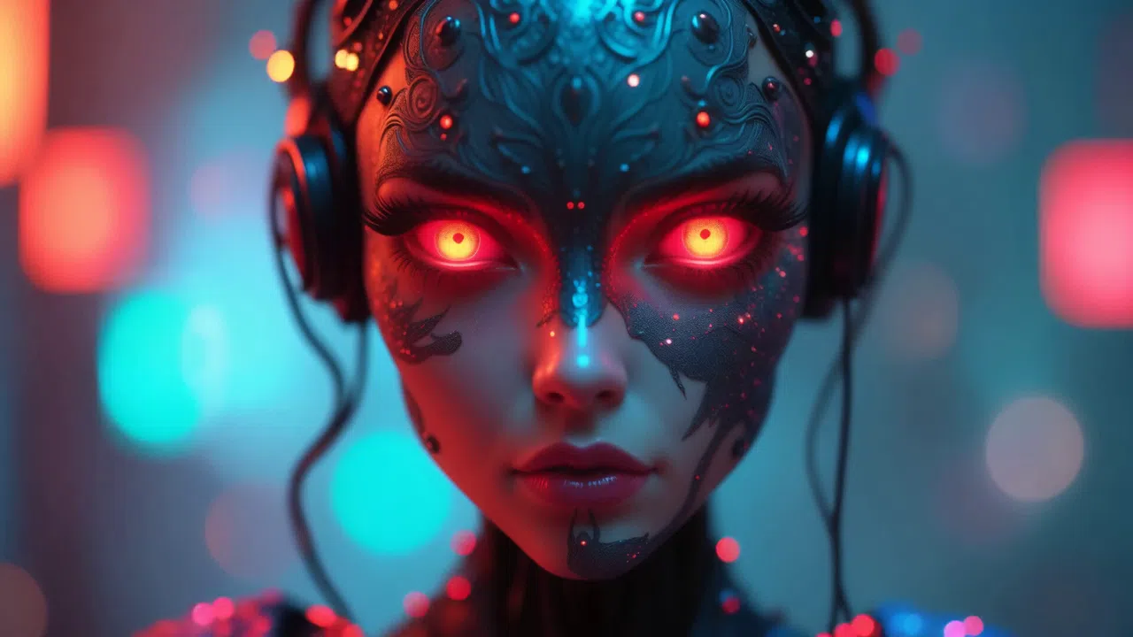 AI-VJ - Bad Robots Visuals Screenshot 4