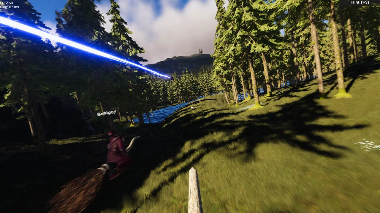 Broom Racer Screenshot 0