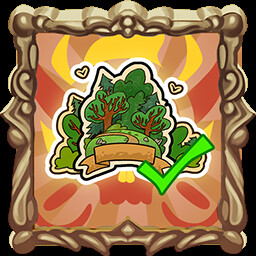 When you chop wood, chips fly icon