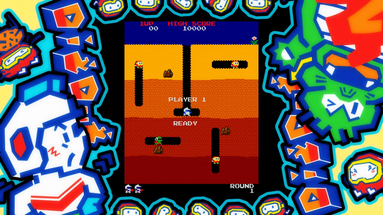 ARCADE GAME SERIES: DIG DUG Screenshot 2