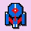 Blue Spaceship icon