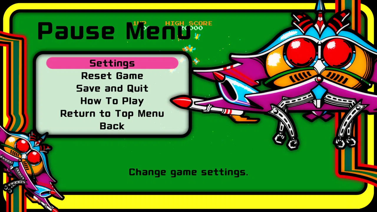 ARCADE GAME SERIES: GALAGA Screenshot 1