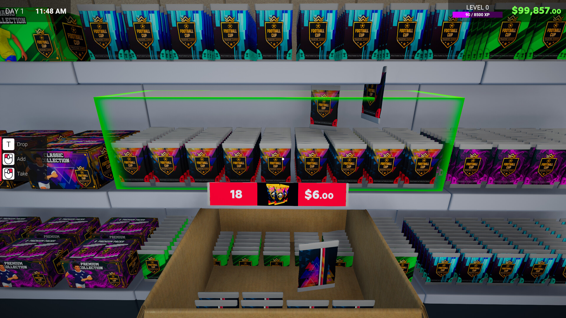 Sports Card Shop Simulator Screenshot 2