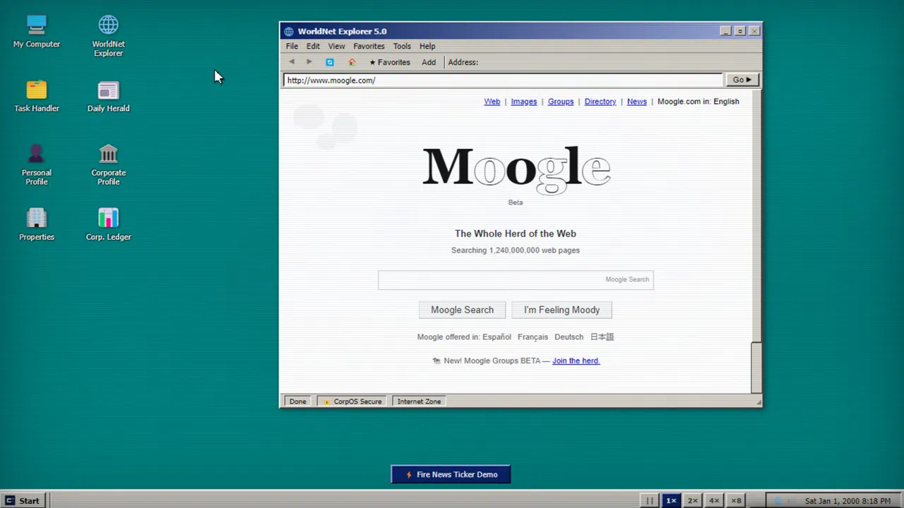 CorpOS 2000 Screenshot 4